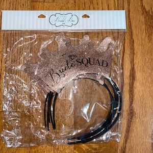 Bride squad headbands